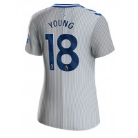 Everton Ashley Young #18 Replika Tredje Tröja Dam 2023-24 Kortärmad
